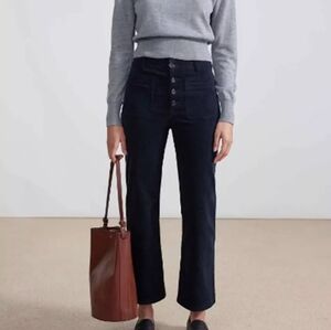 Apiece Apart Wide Leg Blue Pants | Size 4 | EUC